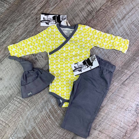 Petunia Pickle Bottom Other - NWT Petunia Pickle Bottom ~ 3 PC Set SZ 3/6M